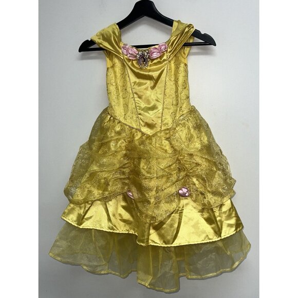 Disney Other - Disney Princess Belle Dress Up Halloween Costume Toddler Girls Size XS 3T 4T